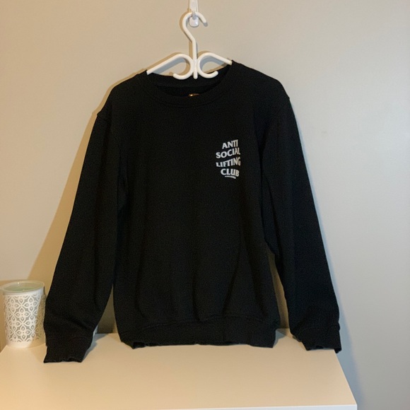 Anti social lifting club crew neck - Picture 1 of 3